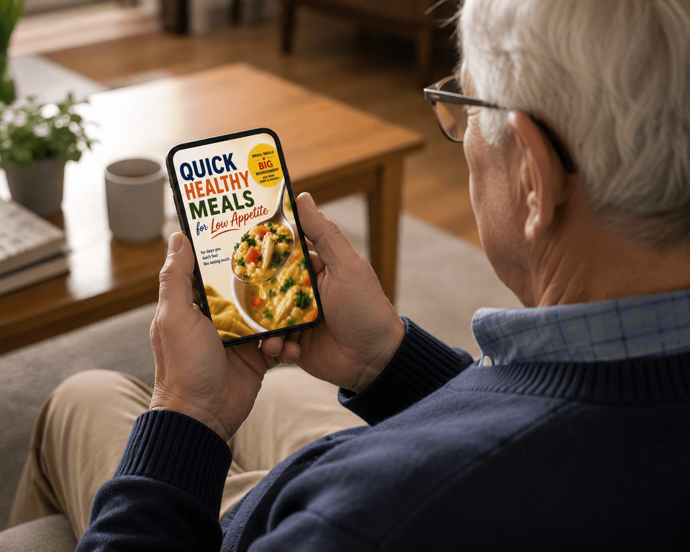 Quick Healthy Meals for Low Appetite (PDF + Flip eBook)